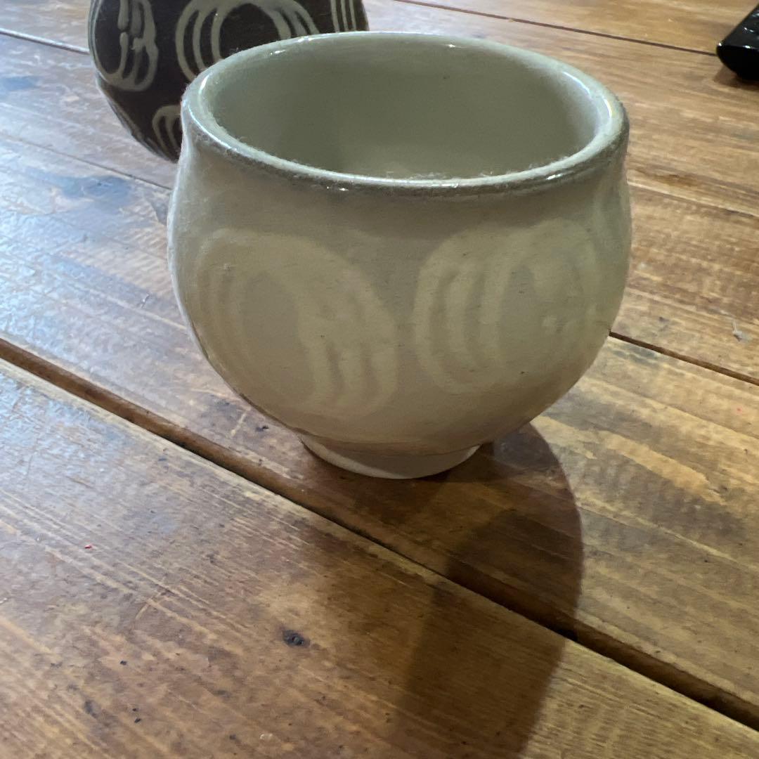 やちむん人気窯　山城窯　急須　湯呑みセット　新品未使用　（湯呑は2個）　値下げ中
