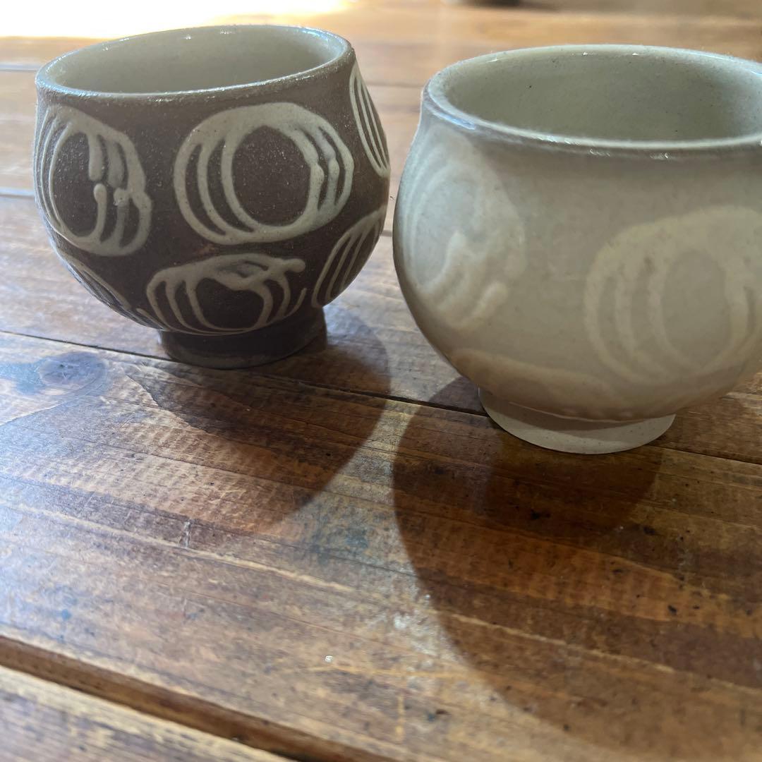 やちむん人気窯　山城窯　急須　湯呑みセット　新品未使用　（湯呑は2個）　値下げ中