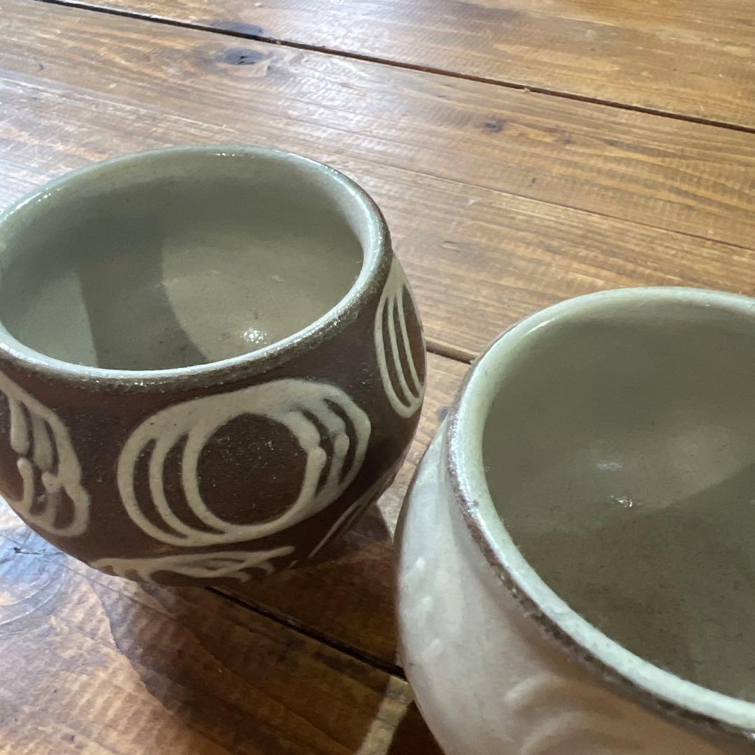 やちむん人気窯　山城窯　急須　湯呑みセット　新品未使用　（湯呑は2個）　値下げ中