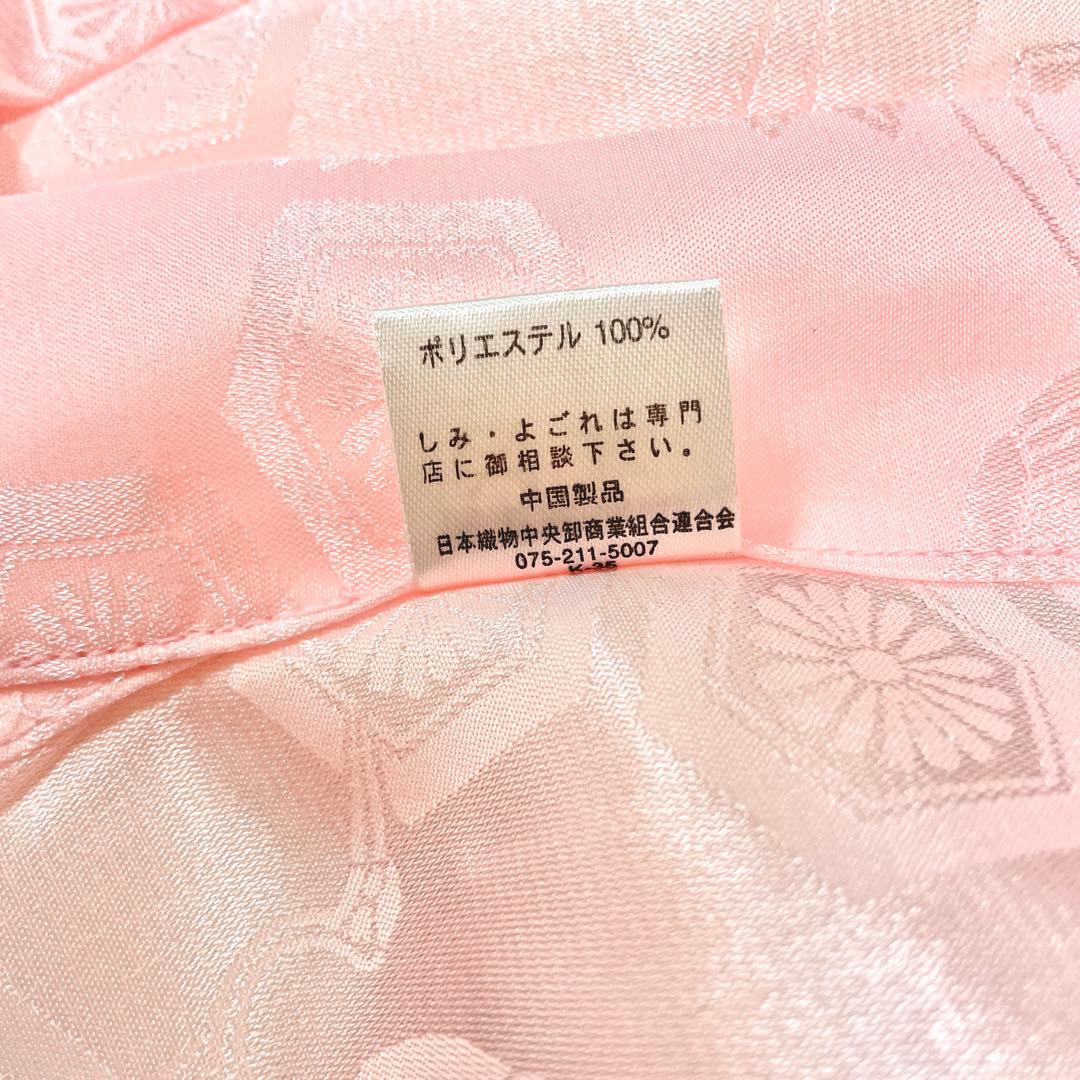 七五三 絹 着物 被布 9点セット 女の子 ３歳 753 赤 フルセット