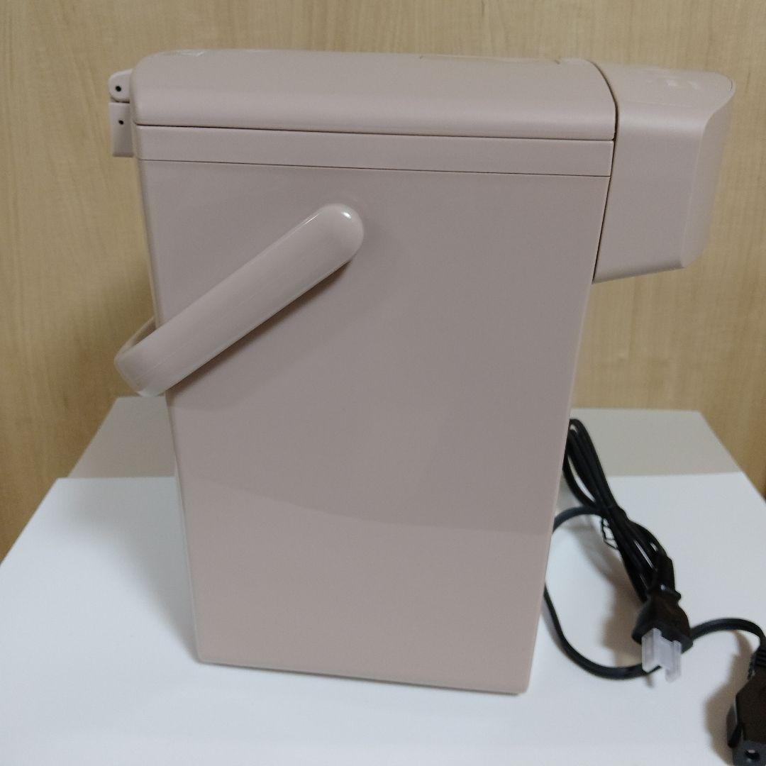 【美品　新品】アイリスオーヤマ　電気ポット　ピンク　3.0L 温度設定あり