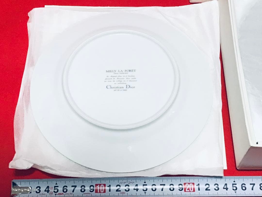 クリスチャンディオール・ミリラフォーレ・すずらん・ミート皿〓5枚セット・未使用品