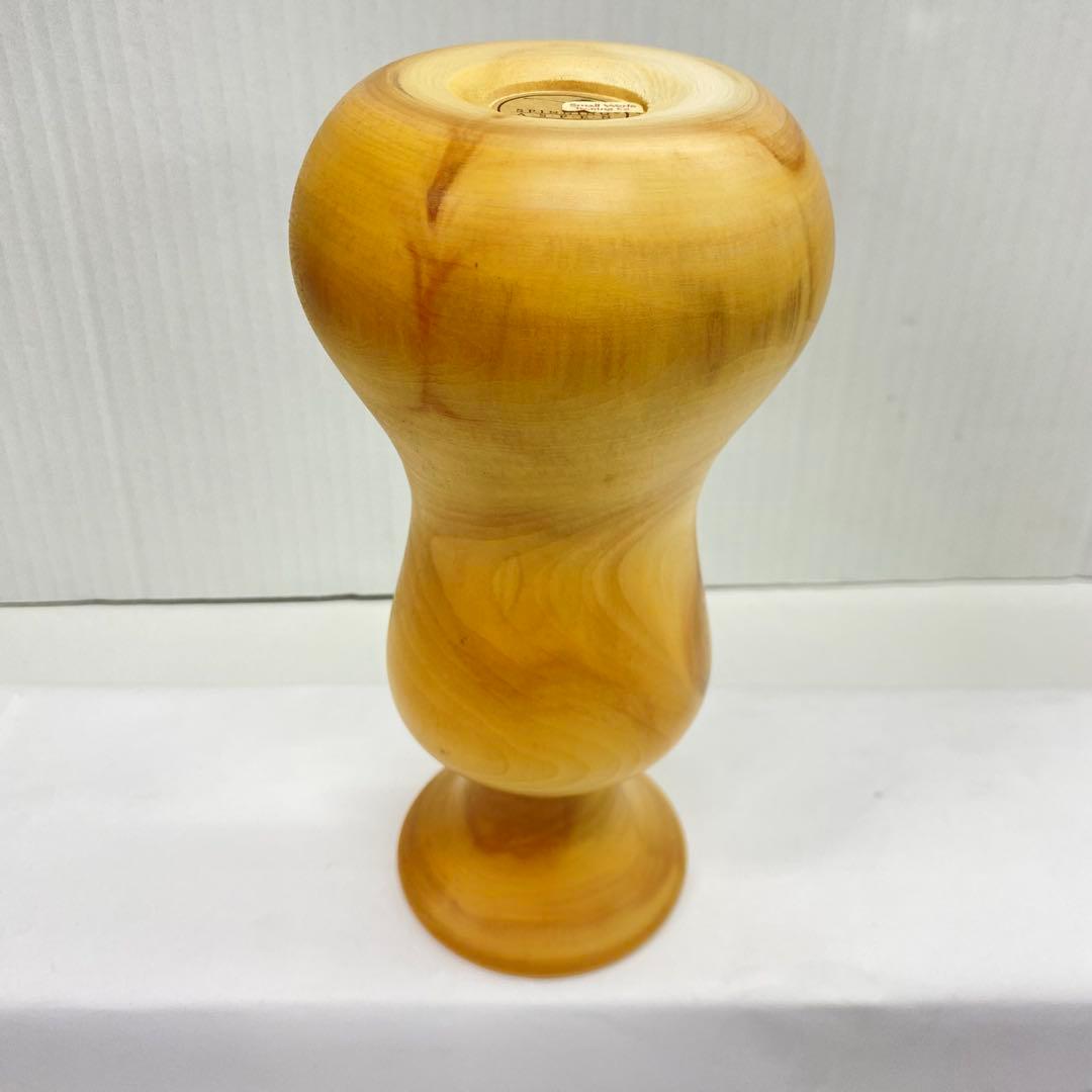 ♦︎1137 Spinning Aspen Studios社製 木製 花瓶 一輪挿