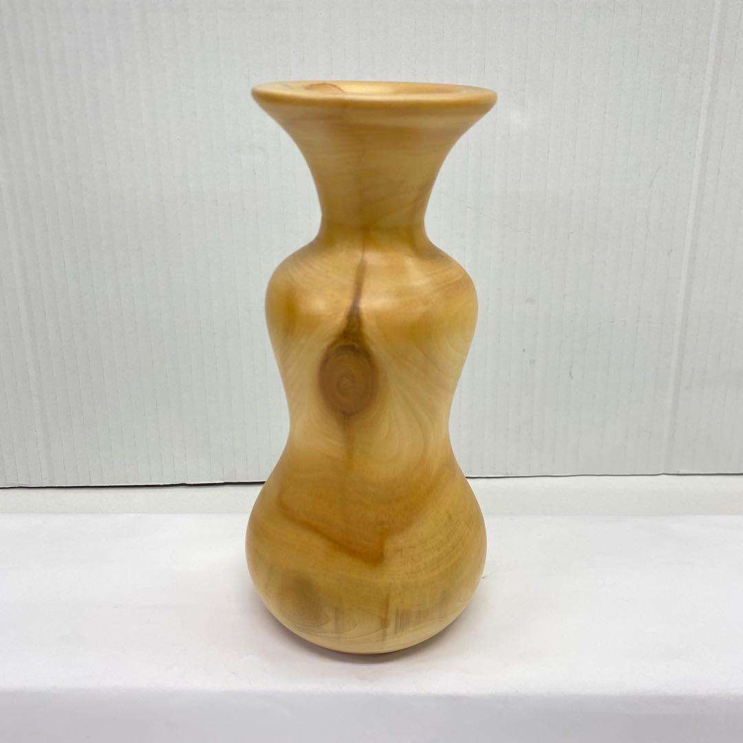 ♦︎1137 Spinning Aspen Studios社製 木製 花瓶 一輪挿