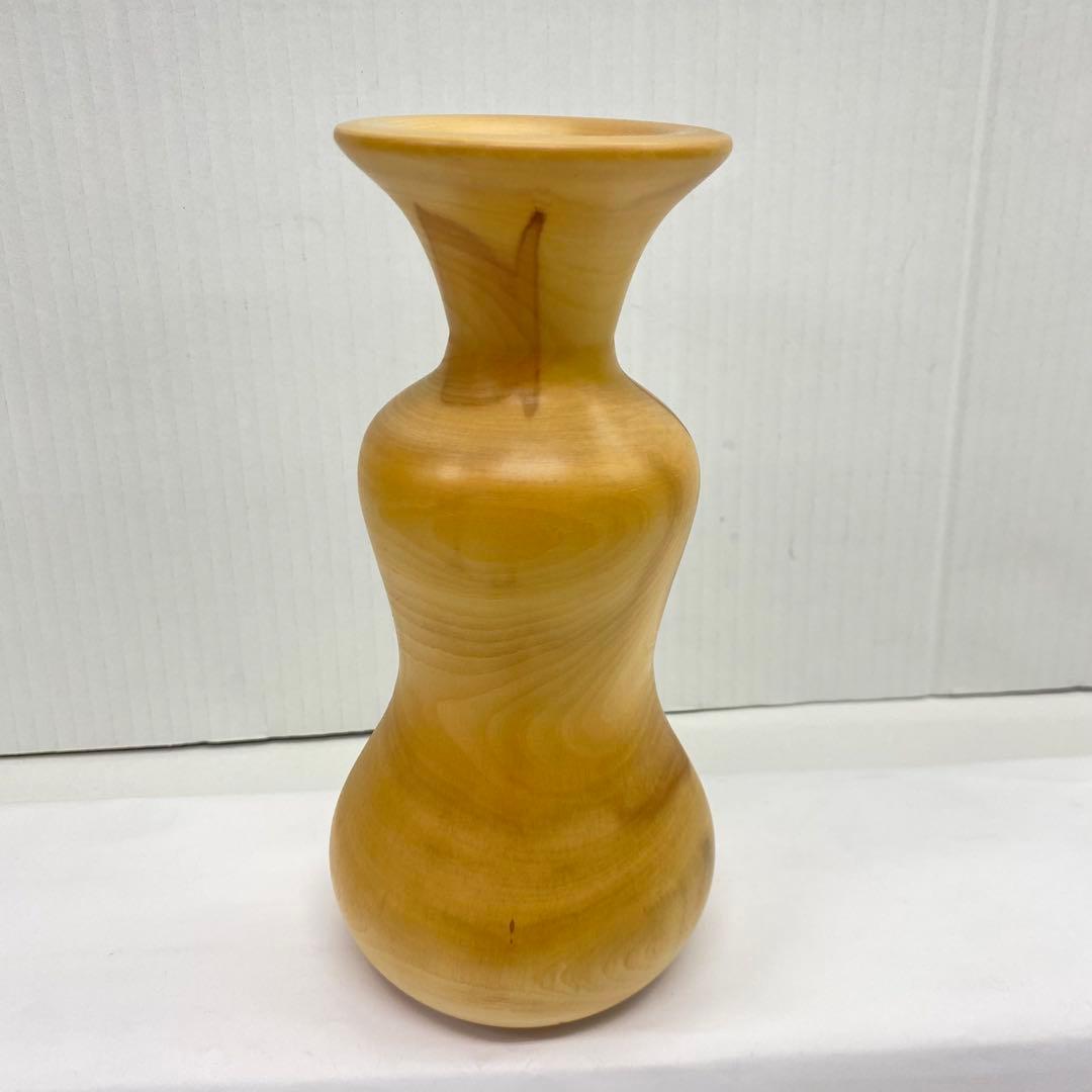 ♦︎1137 Spinning Aspen Studios社製 木製 花瓶 一輪挿