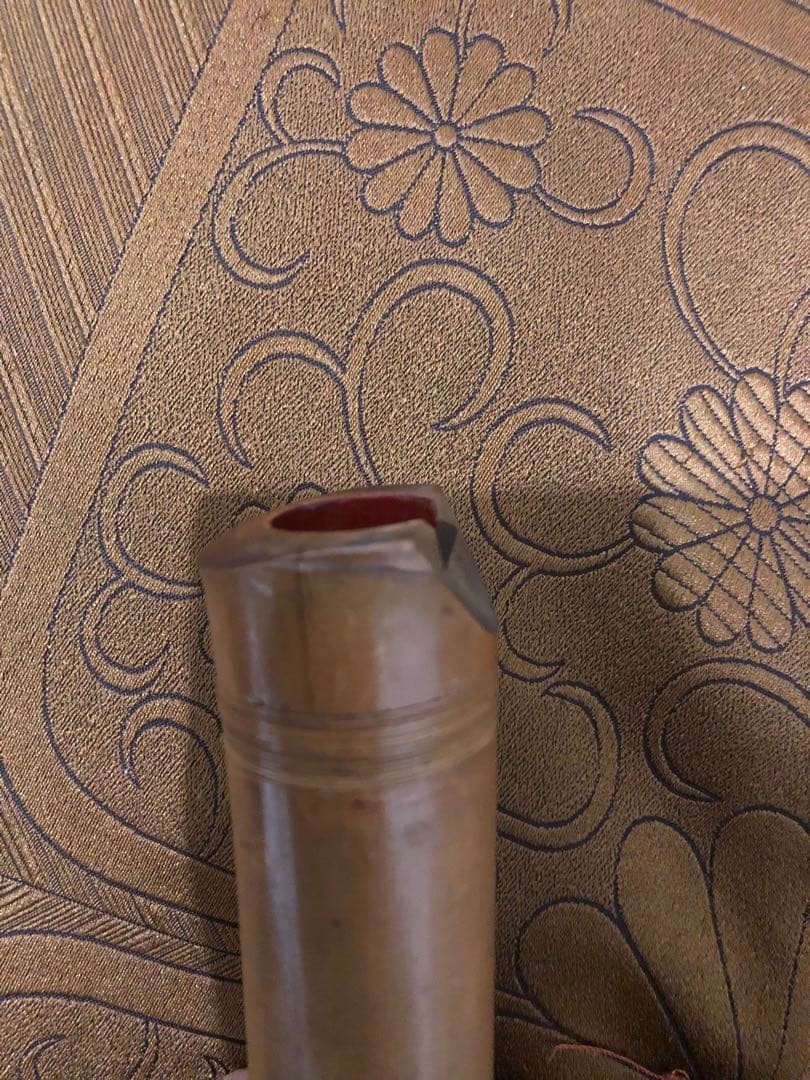 尺八　一尺八寸　清輔銘2印　和楽器