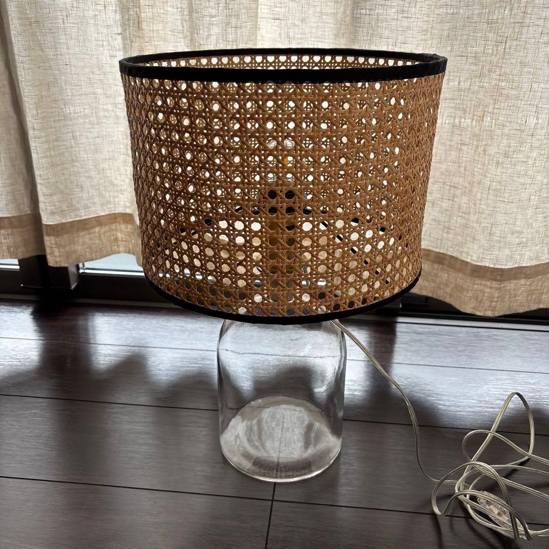 エクリュクス / ヘミンググラステーブルランプ