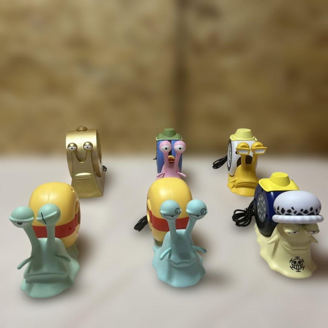 17個■開封品■ワンピース 電伝虫スピーカー ルームライト等 まとめ売り