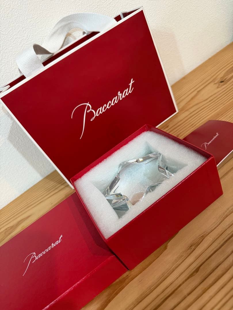 Baccarat クリスタル 星型 置物
