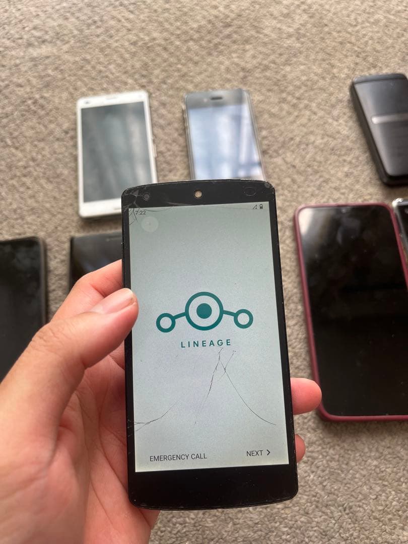 【1/31まで】スマホ/携帯電話10台 (本体のみ)