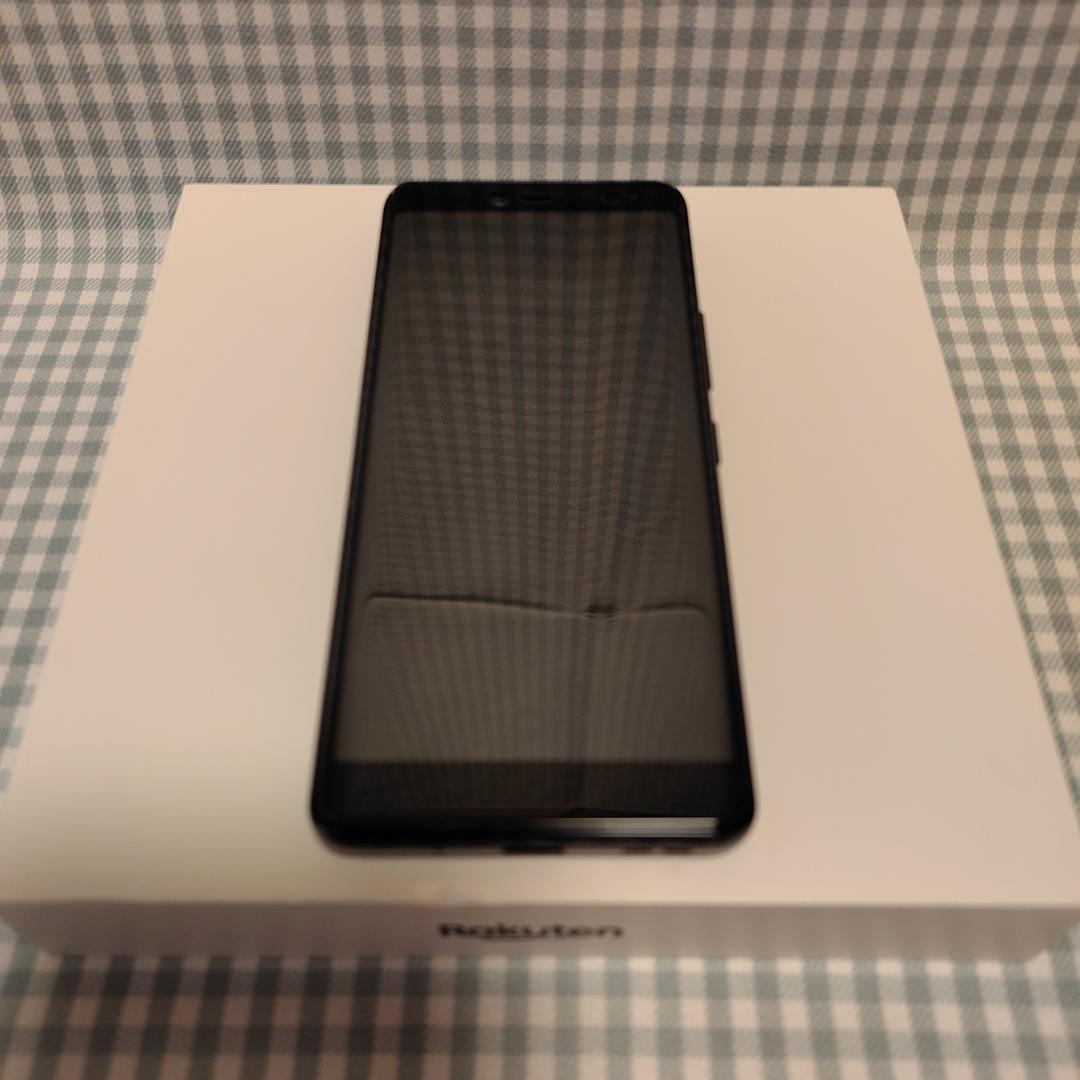 【美品】RakutenHand 5G P780 ブラック（中古）