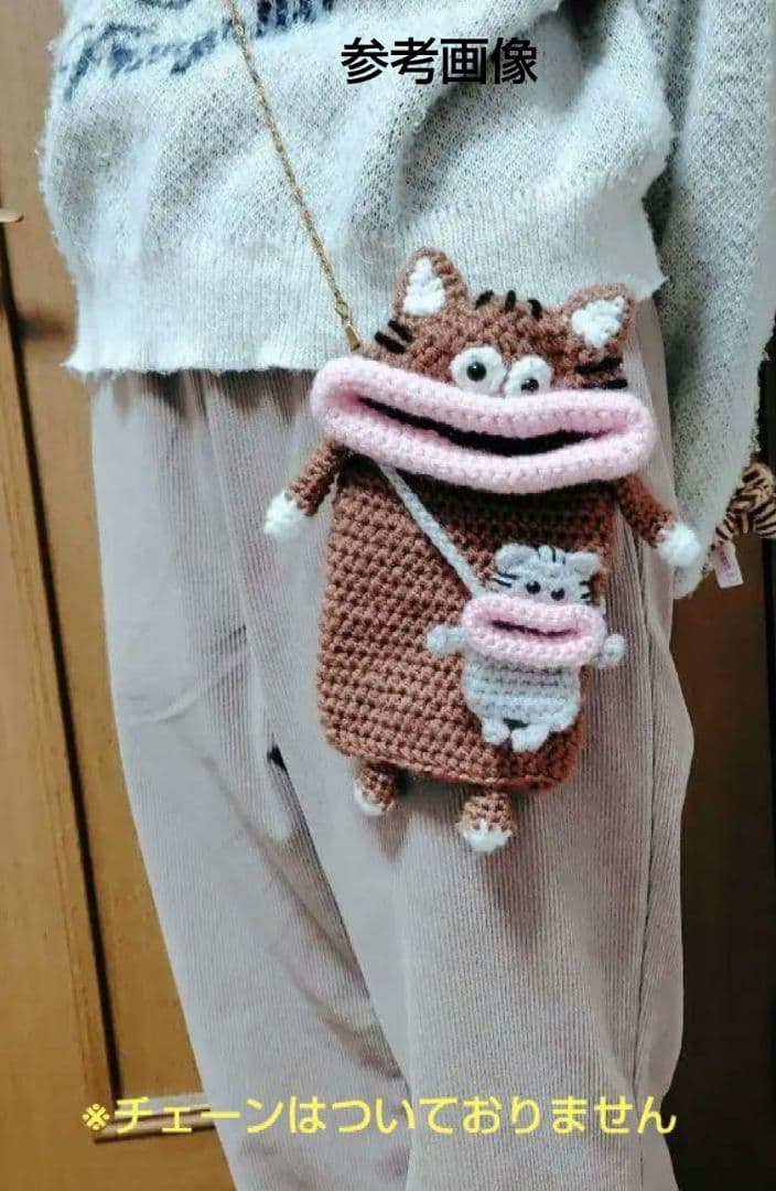 パクパクモンスターショルダーポーチ コスメポーチ スマホケース