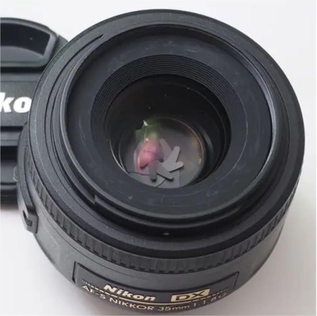 【美品】ニコンNIKKOR 35mm f/1.8G単焦点 ❤️背景ぼかし神レンズ