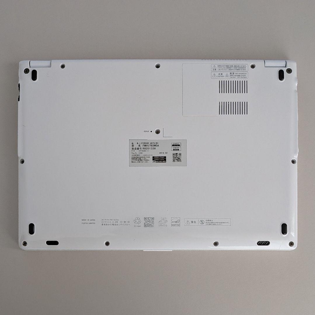 Windowsノート本体 FUJITSU Notebook LIFEBOOK UH75/B3
