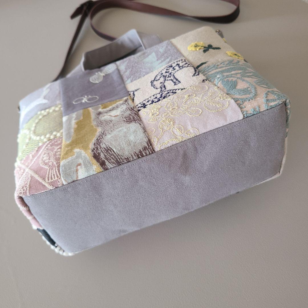 ミナペルホネン　ハンドメイドバッグ・16