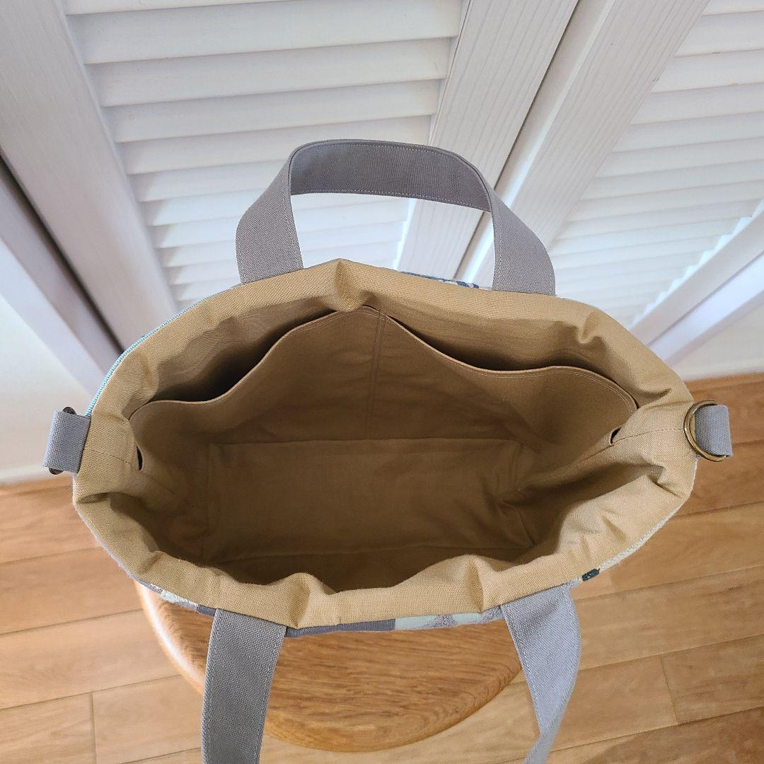 ミナペルホネン　ハンドメイドバッグ・16