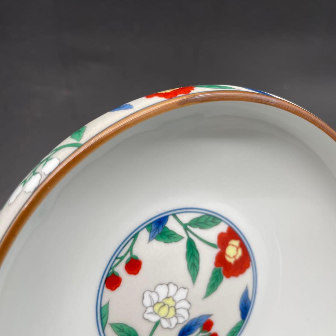 絵変り鉄鉢揃　吾山窯　有田焼　鉄鉢　5客セット　箱付き②