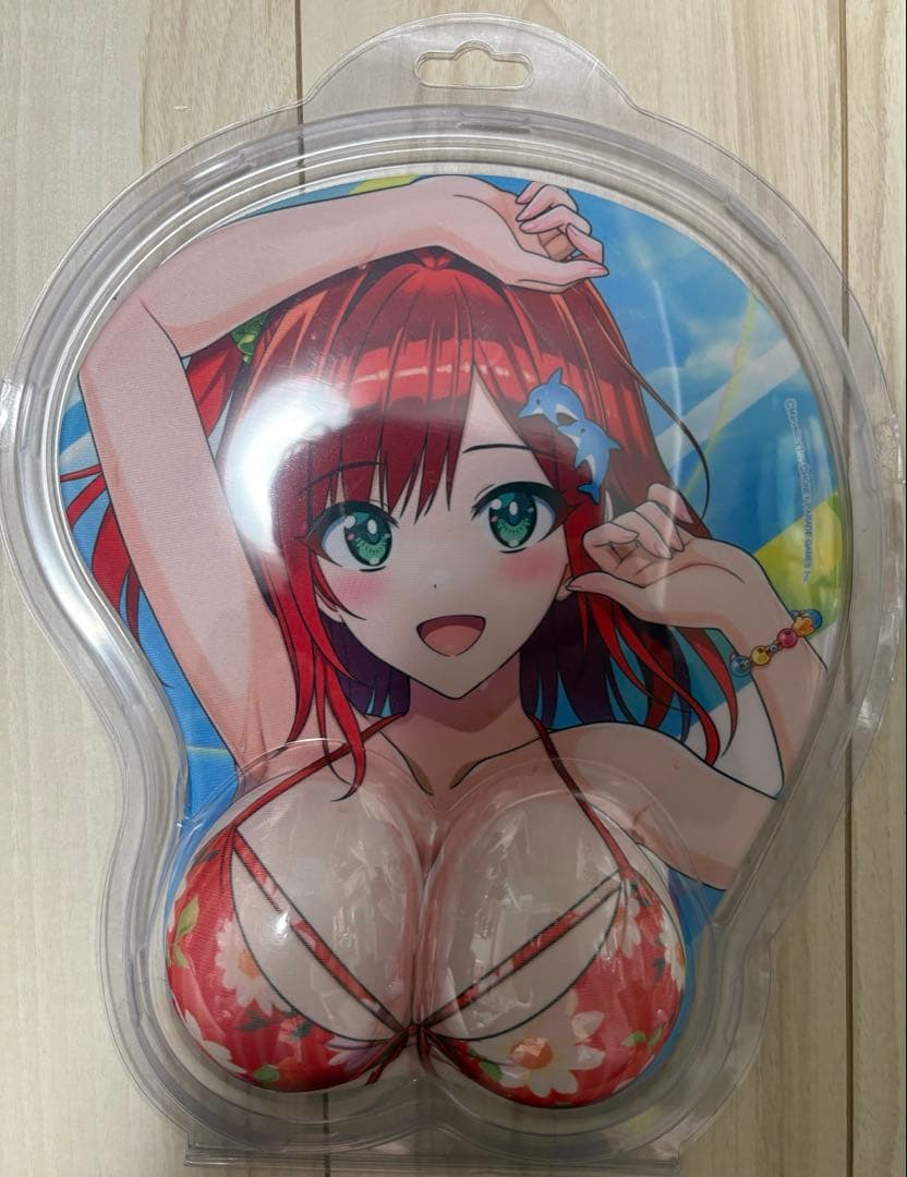 ドルフィンウェーブ 立体マウスパッド 咲宮入華　未開封