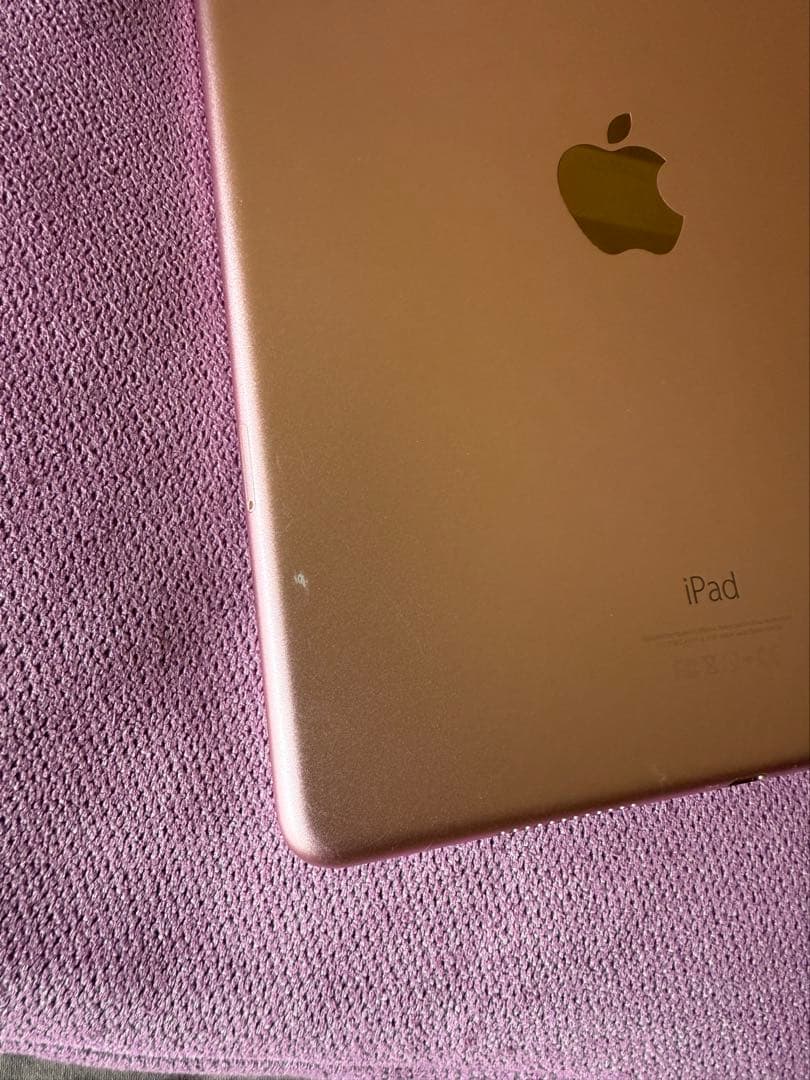 ipad pro 9.7インチ ローズゴールド 画面割れあり 動作問題なし