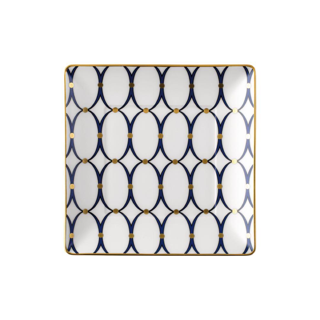 新品！ウェッジウッド　ルネッサンス ゴールド スクエア トレイ　2枚セット