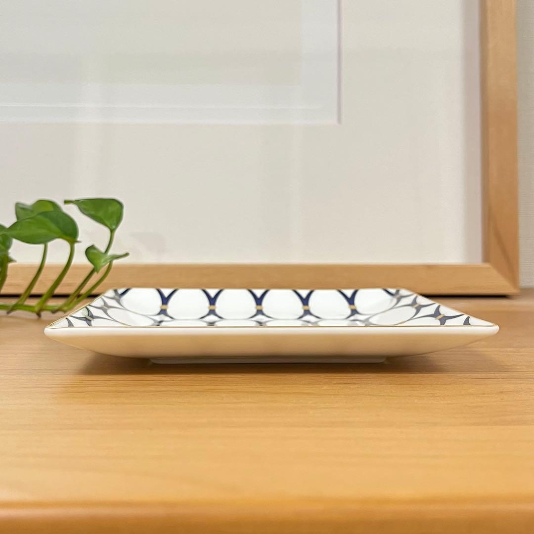 新品！ウェッジウッド　ルネッサンス ゴールド スクエア トレイ　2枚セット