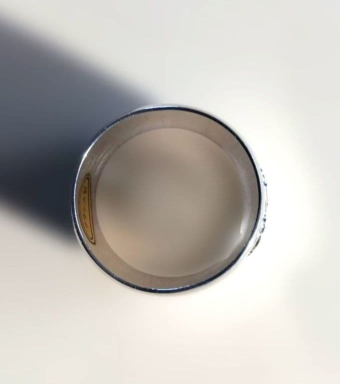 フランス製 BEBEナプキンリング　純銀コーティング　ヴィンテージアンティーク