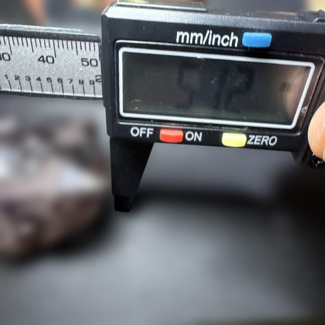 【極上品】スーパーセブン原石 クラスター 紫水晶系 希少原石　台座付