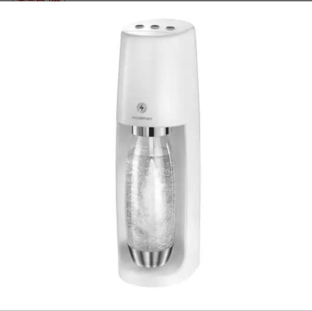 【房州】sodastream 炭酸水メーカー CO2ボンベ付き ホワイト
