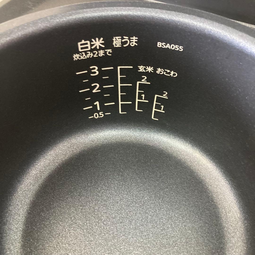 【美品】TIGER マイコンジャー炊飯器 炊きたて JBS-A055KM