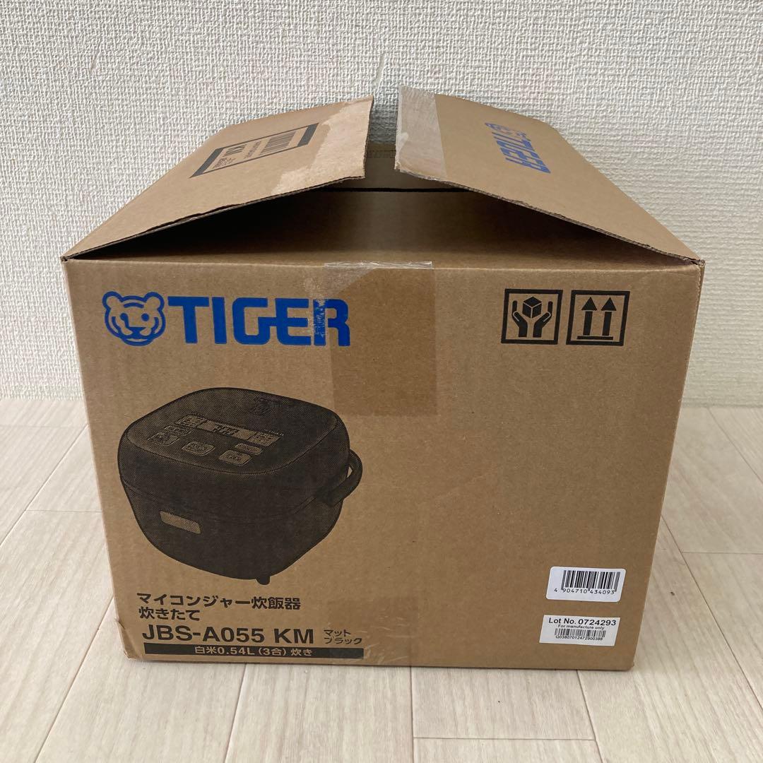 【美品】TIGER マイコンジャー炊飯器 炊きたて JBS-A055KM