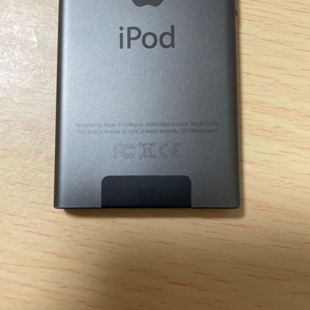 Apple iPod nano 第7世代 16G 動作確認済　ブラック