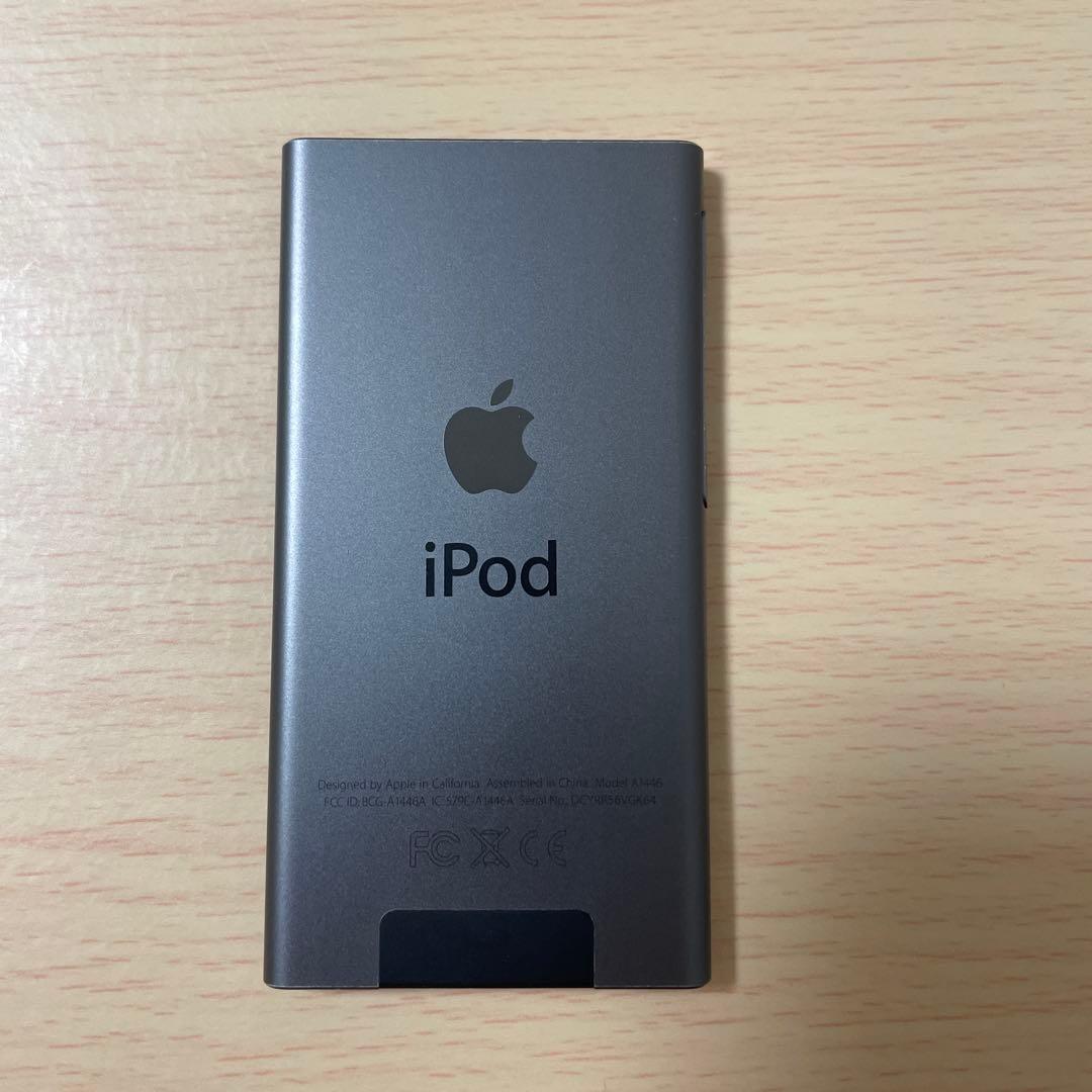 Apple iPod nano 第7世代 16G 動作確認済　ブラック