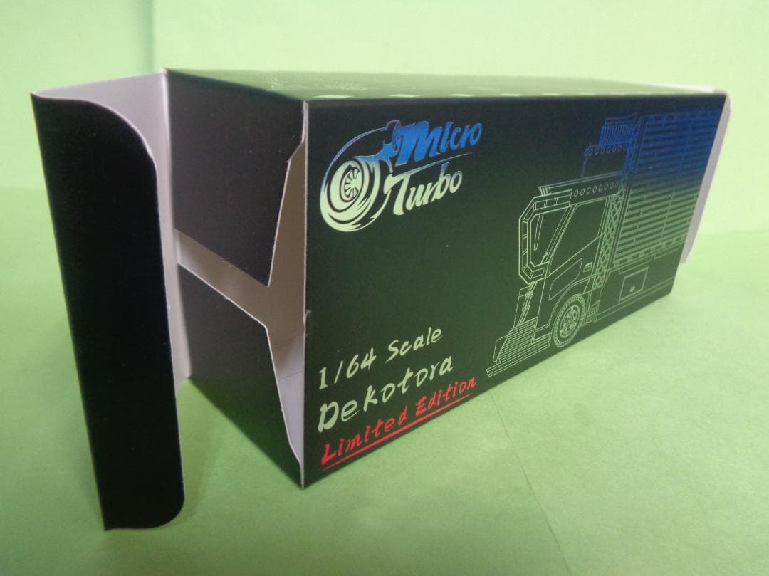 マイクロターボ　1/64　デコトラ　アルミパネル　積載車