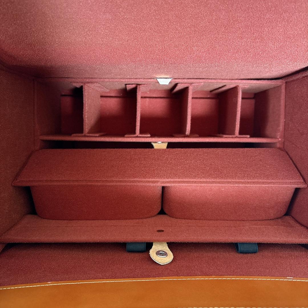 【希少】Nikon ニコン レザー カメラケース カメラバッグ ブラウン