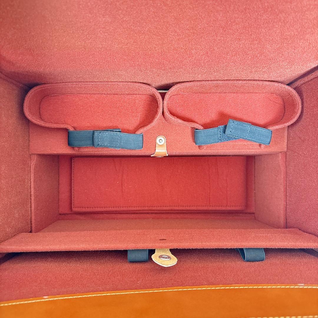 【希少】Nikon ニコン レザー カメラケース カメラバッグ ブラウン