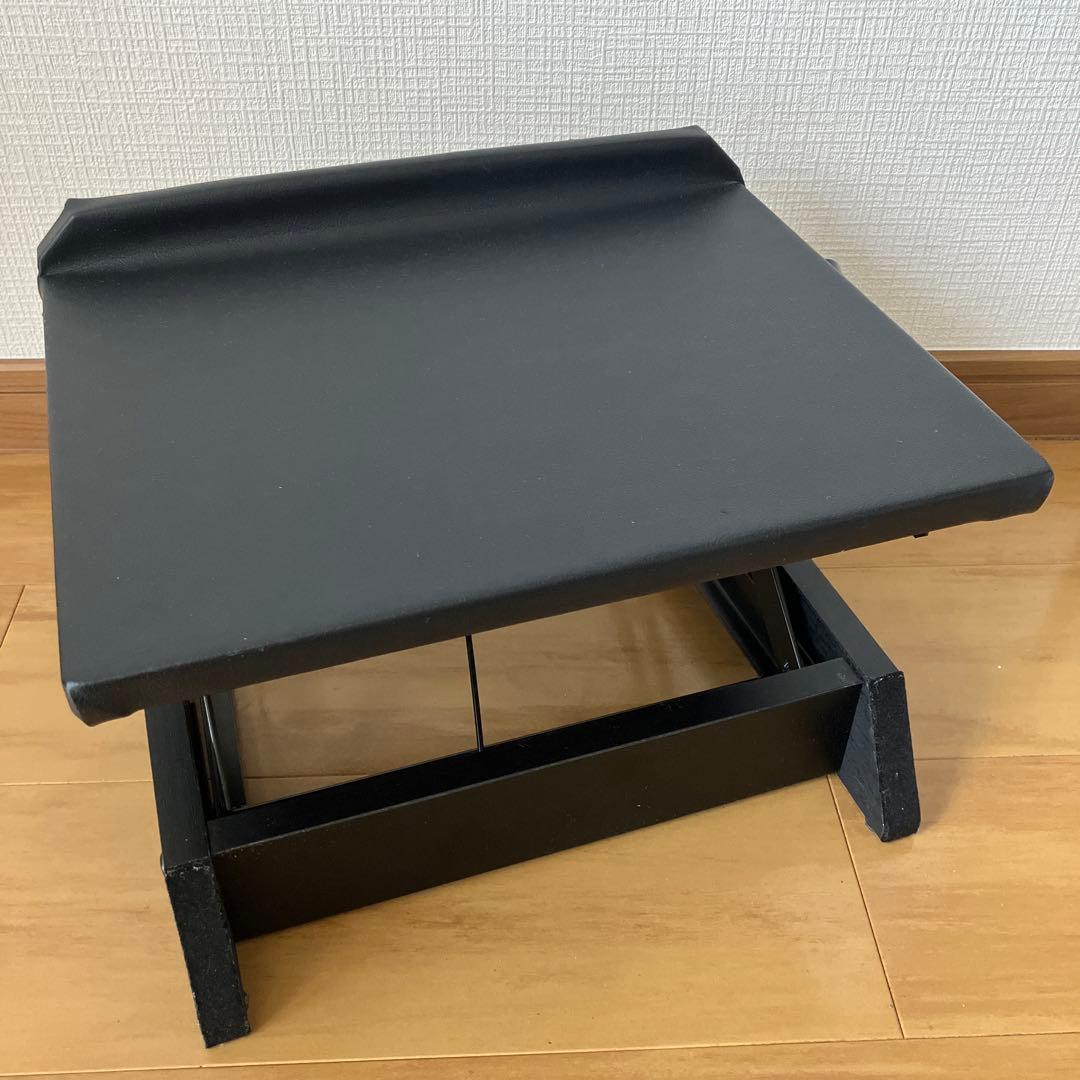 ピアノ椅子 高さ調整46〜53cm・補助台 足台　2点セット