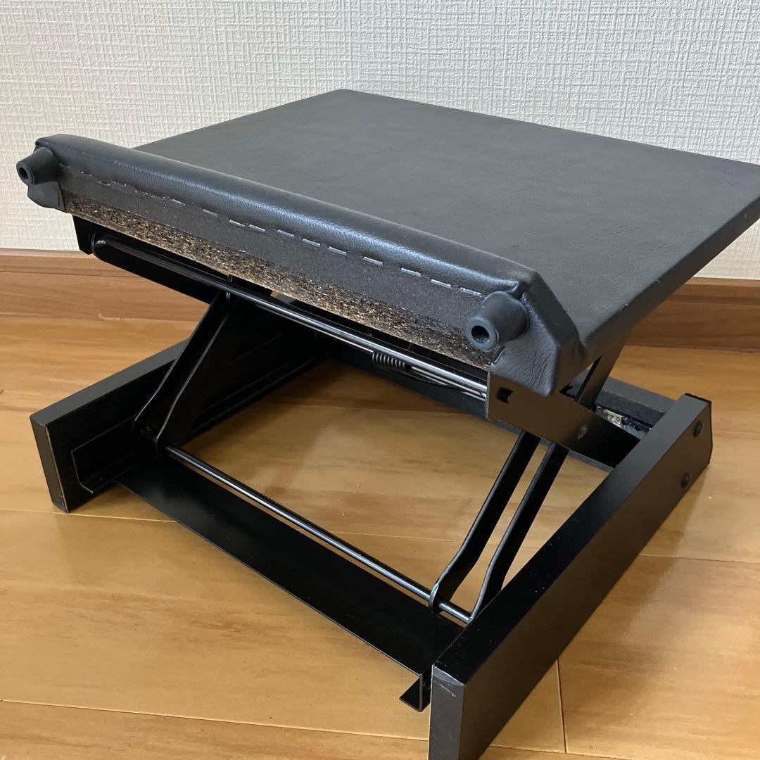 ピアノ椅子 高さ調整46〜53cm・補助台 足台　2点セット