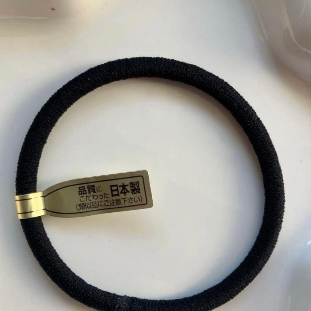 レジン　ヘアゴム　夜桜　ネイビー◡̈♥︎ピンク　花びら付き