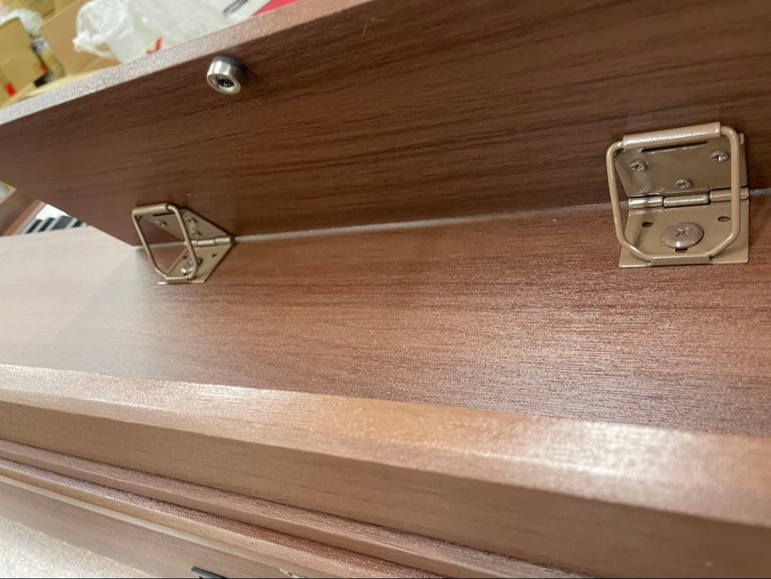 電子ピアノ88鍵盤　ハンマーアクション鍵盤　３本ペダル　マホガニー