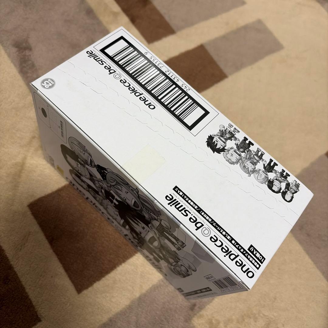 ワンピース be smile フィギュア４種4箱未開封品