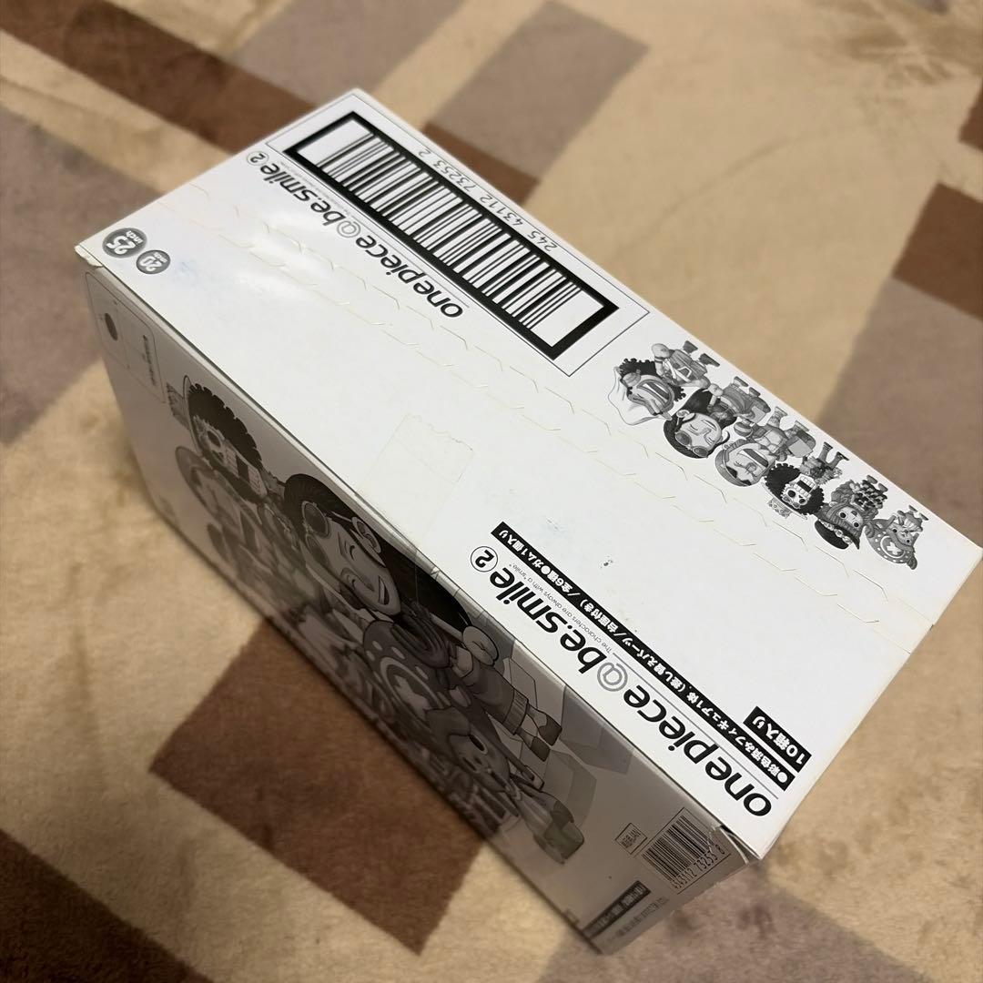 ワンピース be smile フィギュア４種4箱未開封品