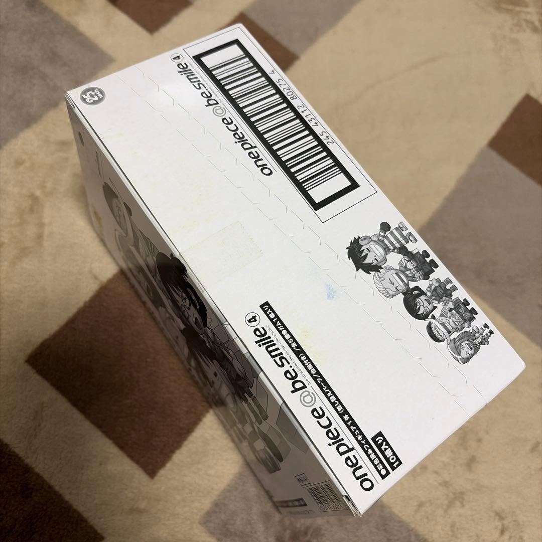 ワンピース be smile フィギュア４種4箱未開封品