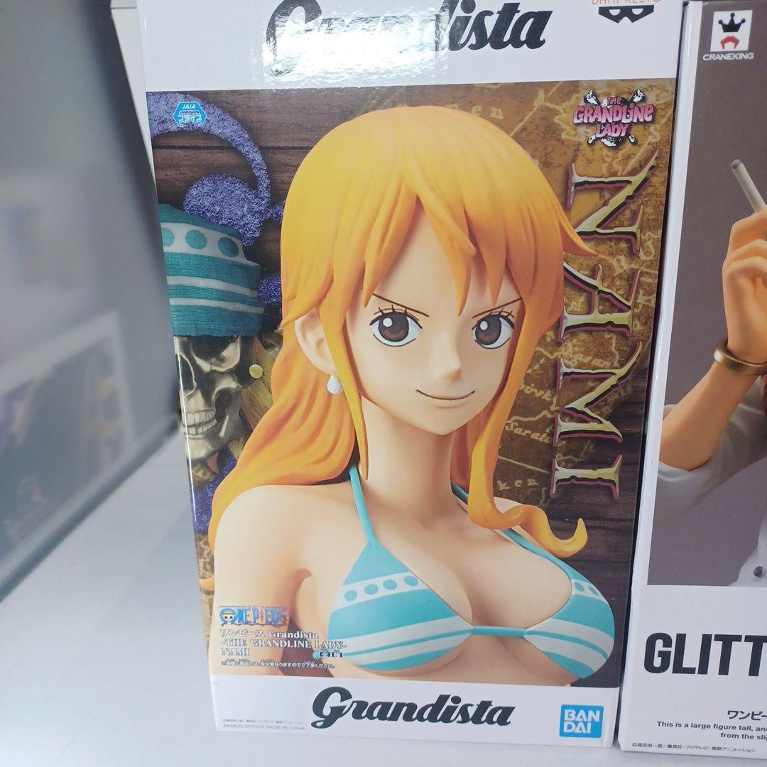 ワンピース　フィギュア　グラン　グリッター　ブレイブ　ナミ　サンジ　ロビン