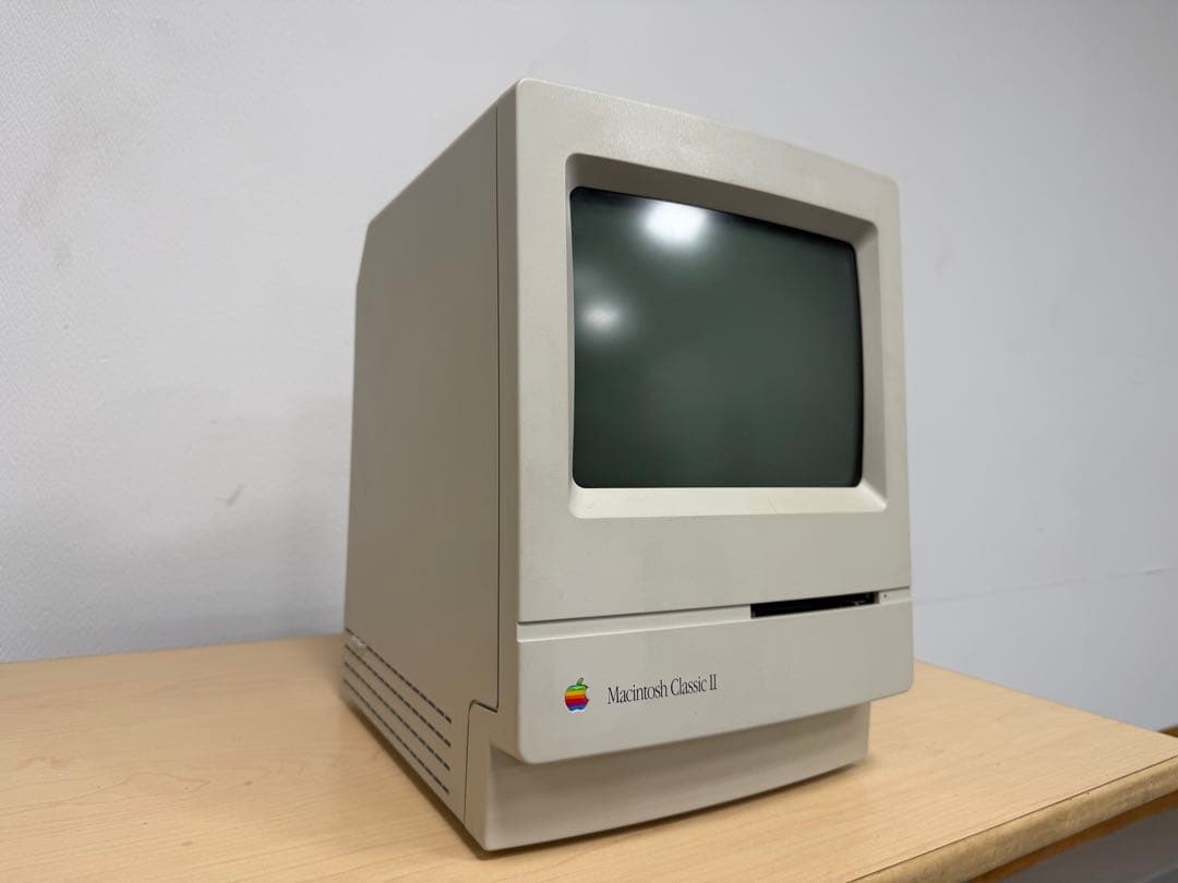 TG382☆美品☆Macintosh Classic2☆1991年製☆レトロPC