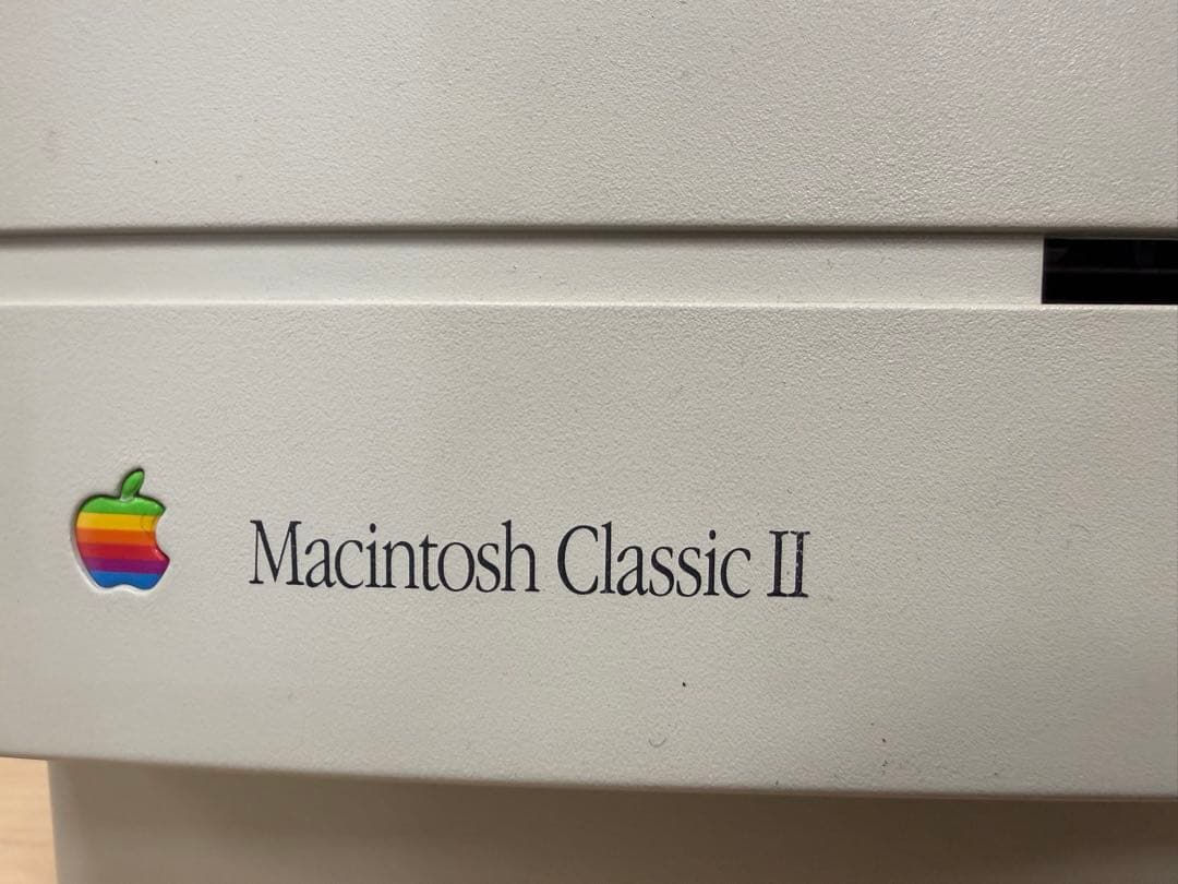 TG382☆美品☆Macintosh Classic2☆1991年製☆レトロPC