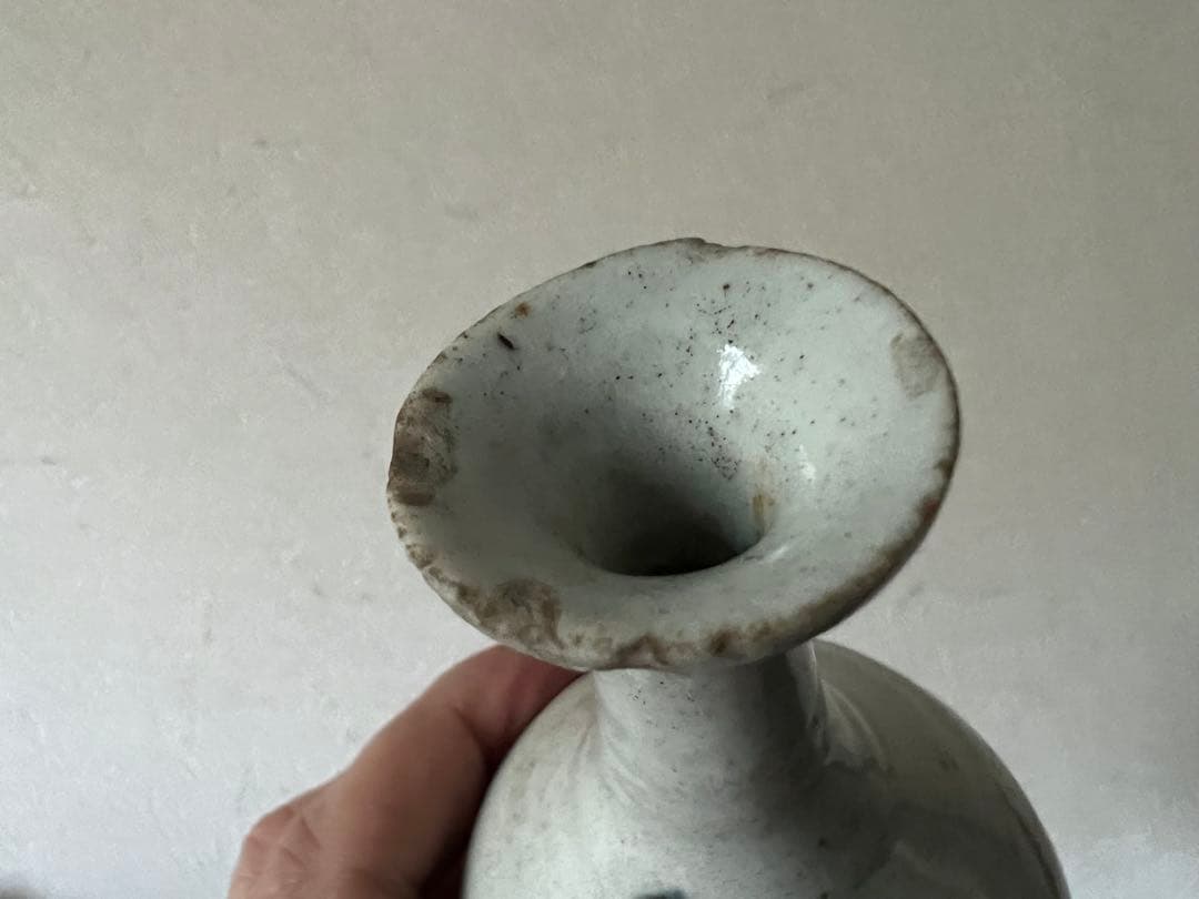 天照大神 伊勢神宮 神具 白色陶器瓶 御神酒 古伊万里 仏教美術 骨董 古美術