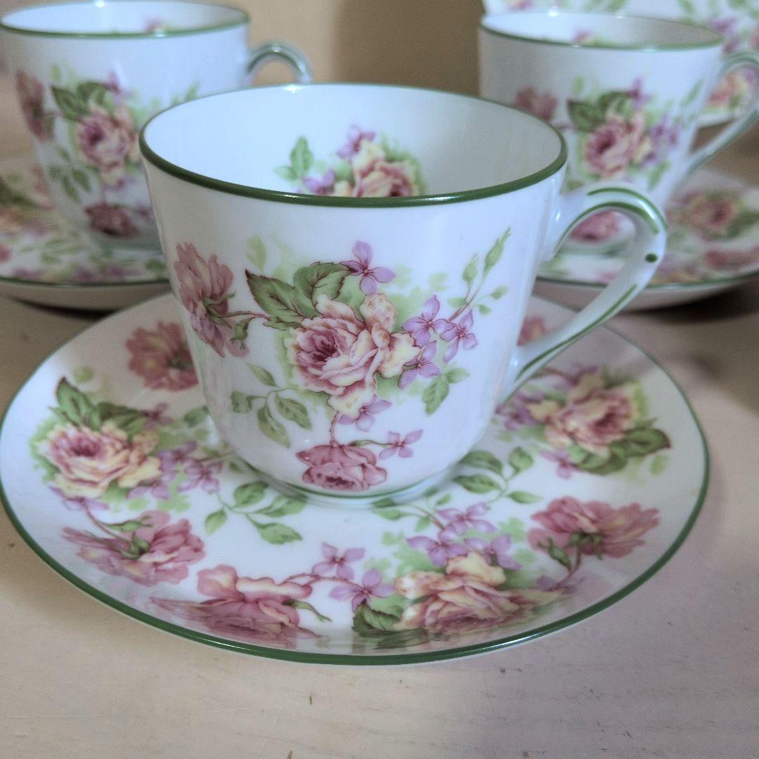 希少！Bernardaud　ベルナルド　ユージェニー　バラの花柄 食器セット