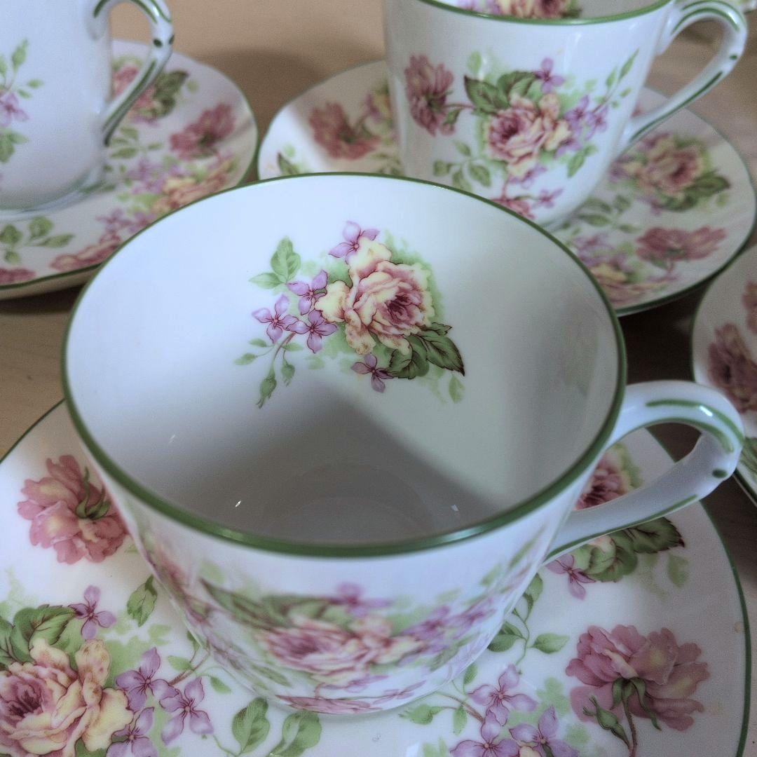 希少！Bernardaud　ベルナルド　ユージェニー　バラの花柄 食器セット