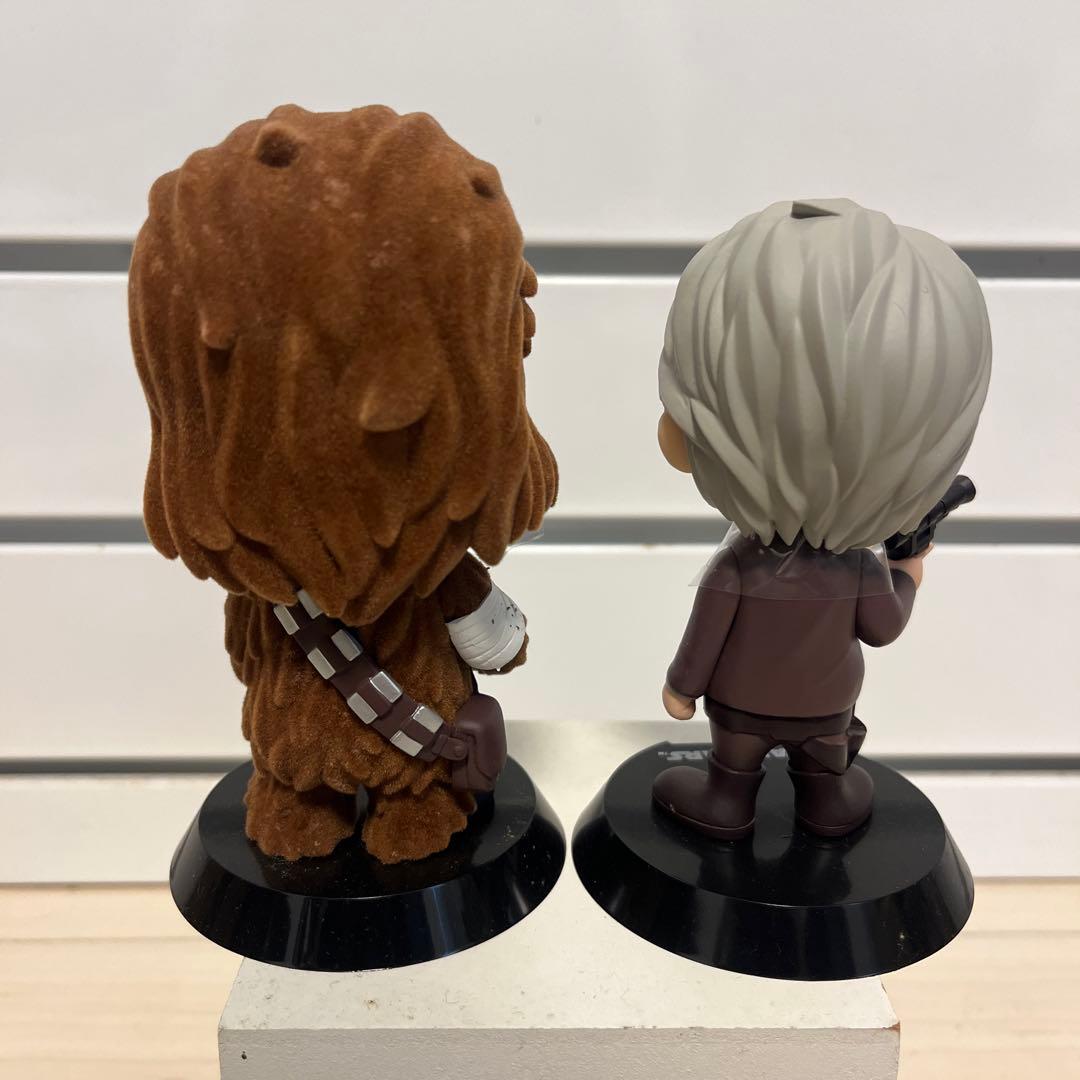 ホットトイズ　コスベイビー スターウォーズ　ハンソロ&チューバッカ