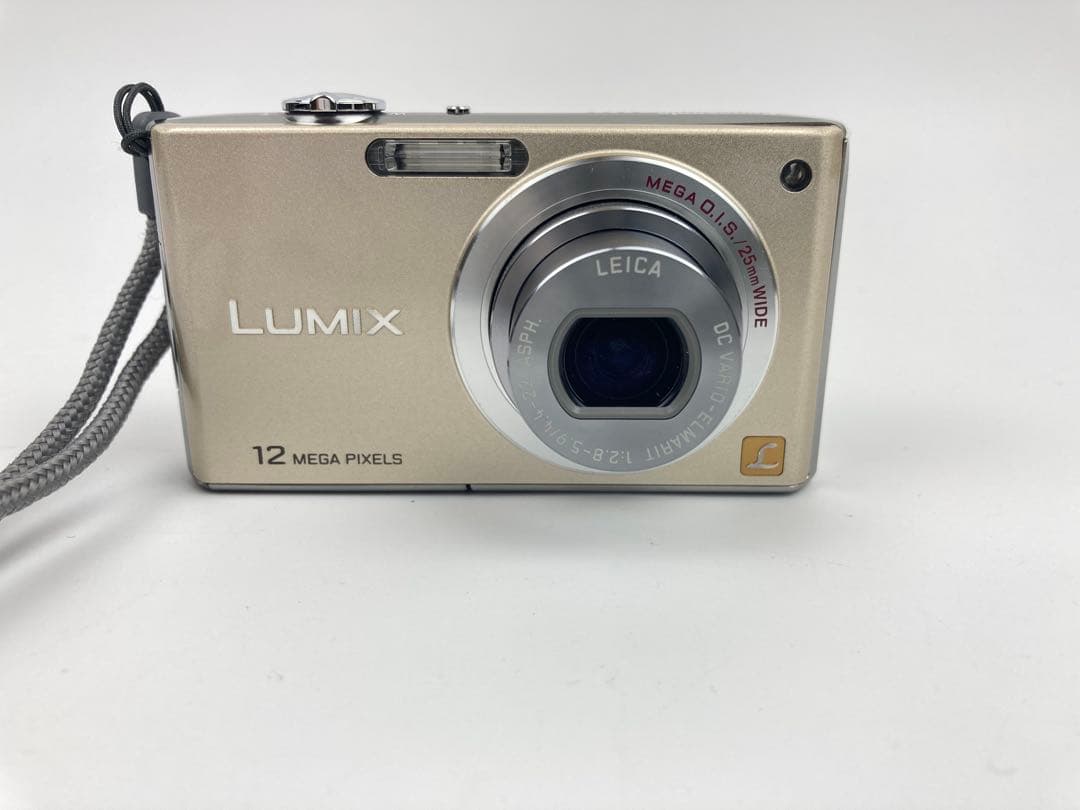 【極美品】Panasonic LUMIX DMC-FX40 グロスゴールド